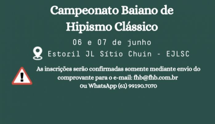 Campeonato Baiano 2026 - clique aqui